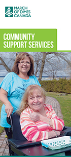 Community Support Services brochure cover (EN)