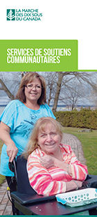 La brochure des Services de soutiens communautaires (FR)