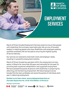 Employment Services brochure cover (EN)