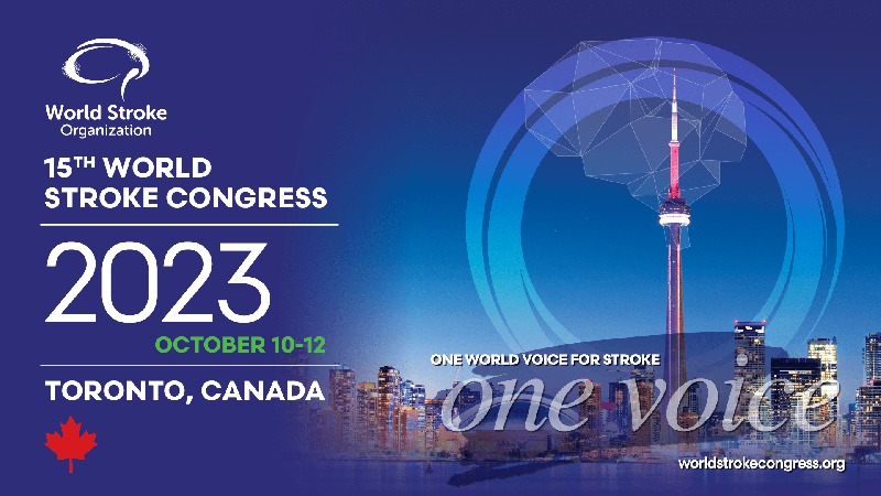 15e Congrès mondial de l’AVC 2023 qui se déroule à Toronto, Ontario