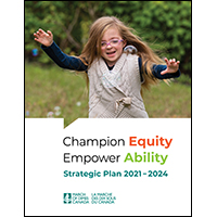 March of Dimes Canada Strategic Plan 2021-2024 cover