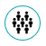 sample size icon (people in a circle)