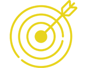 icon of an arrow in a bullseye