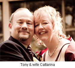 Tony and wife Catt
