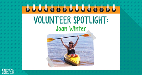 Volunteer Spotlight Joan Winter