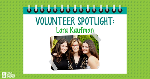Volunteer Spotlight Lara Kaufman