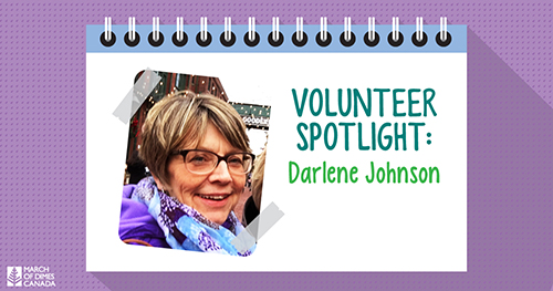 Volunteer Spotlight Darlene Johnson