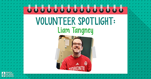 Volunteer Spotlight Liam Tangney