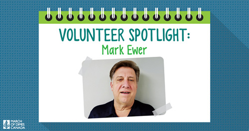Volunteer Spotlight Mark Ewer
