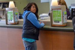 Camille at the TD Bank 