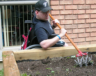 participant gardening