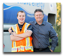 Patrick and Mike from Bluewave Energy